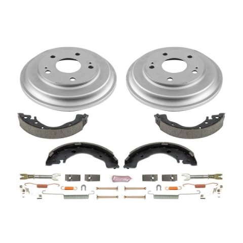 Power Stop 12-15 Honda Civic Coupe Rear Autospecialty Drum Kit