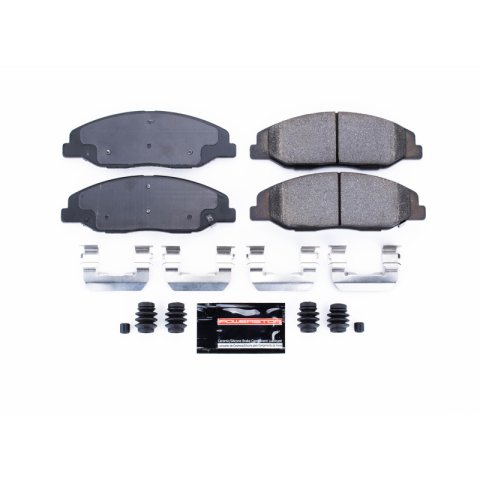 Power Stop 08-14 Cadillac CTS Front Z23 Evolution Sport Brake Pads w/Hardware thumbnail 1