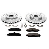 Power Stop 05-07 Cadillac XLR Front Z23 Evolution Sport Brake Kit thumbnail 1