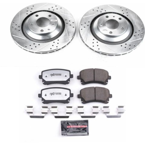 Power Stop 05-11 Audi A6 Quattro Rear Z26 Street Warrior Brake Kit thumbnail 1