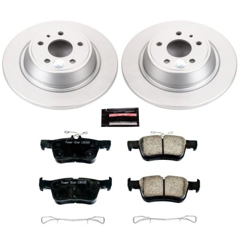 Power Stop 13-19 Ford Fusion Rear Z17 Evolution Geomet Coated Brake Kit thumbnail 1