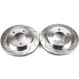 Power Stop 97-03 Ford F-150 Front Evolution Drilled & Slotted Rotors - Pair thumbnail 2