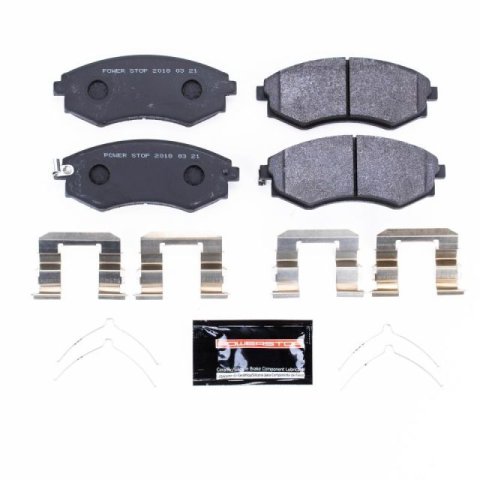 Power Stop 92-01 Hyundai Elantra Front Track Day SPEC Brake Pads thumbnail 2