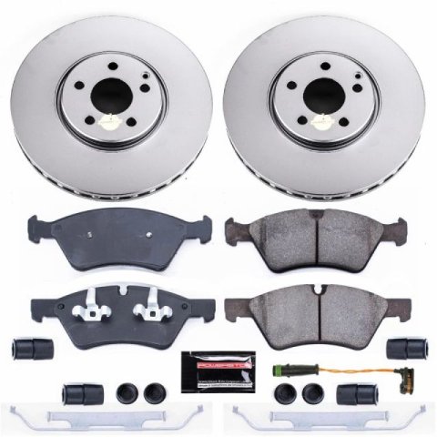 Power Stop 07-09 Mercedes-Benz E550 Front Z23 Evolution Sport Coated Brake Kit thumbnail 1