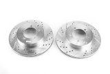 Power Stop 03-06 Mitsubishi Lancer Rear Evolution Drilled & Slotted Rotors - Pair thumbnail 2