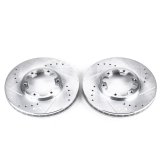 Power Stop 03-04 Nissan Frontier Front Evolution Drilled & Slotted Rotors - Pair thumbnail 2