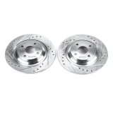 Power Stop 01-05 Mazda Miata Rear Evolution Drilled & Slotted Rotors - Pair thumbnail 2