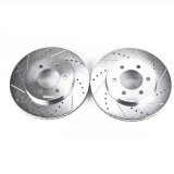 Power Stop 02-06 Ford Expedition Front Evolution Drilled & Slotted Rotors - Pair thumbnail 2