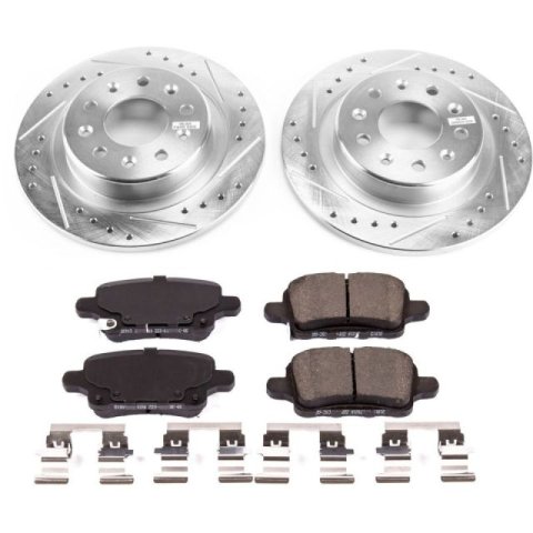 Power Stop 2018 Chevrolet Equinox Rear Z23 Evolution Sport Brake Kit thumbnail 1