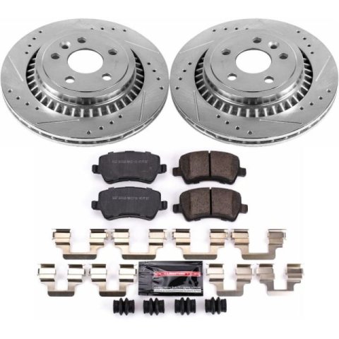 Power Stop 10-17 Volvo XC60 Rear Z23 Evolution Sport Brake Kit thumbnail 1
