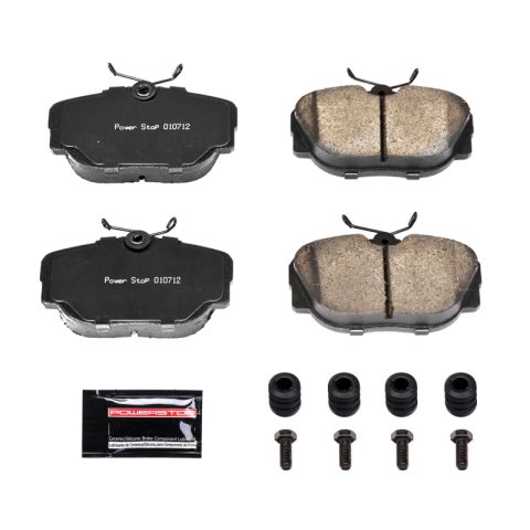 Power Stop 1991 BMW 318i Front or Rear Z23 Evolution Sport Brake Pads w/Hardware thumbnail 1