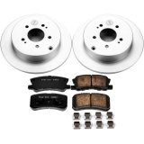 Power Stop 04-11 Mitsubishi Endeavor Rear Z17 Evolution Geomet Coated Brake Kit thumbnail 1