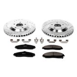 Power Stop 2004 Cadillac XLR Front Z23 Evolution Sport Brake Kit thumbnail 1