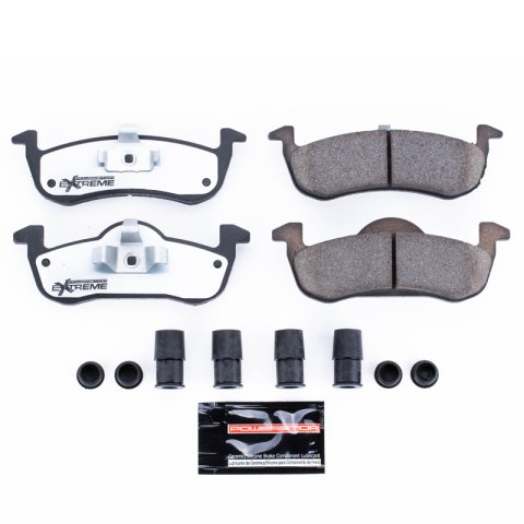 Power Stop 07-17 Ford Expedition Rear Z36 Truck & Tow Brake Pads w/Hardware thumbnail 1