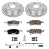 Power Stop 02-06 Mini Cooper Rear Z26 Street Warrior Brake Kit thumbnail 1