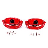Power Stop 94-96 Chevrolet Caprice Rear Red Calipers w/Brackets - Pair thumbnail 1