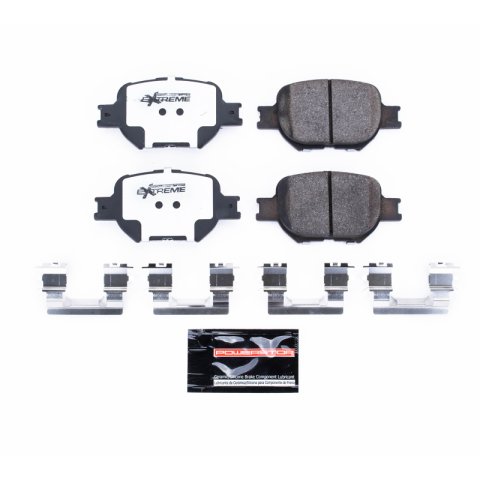 Power Stop 05-10 Scion tC Front Z26 Extreme Street Brake Pads w/Hardware thumbnail 1