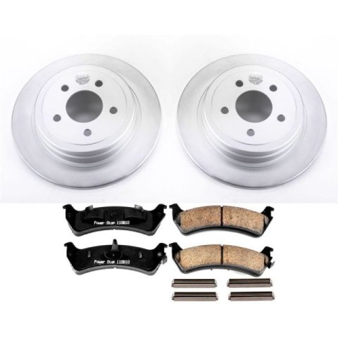 Power Stop 2003 Ford Explorer Sport Rear Z17 Evolution Geomet Coated Brake Kit thumbnail 1