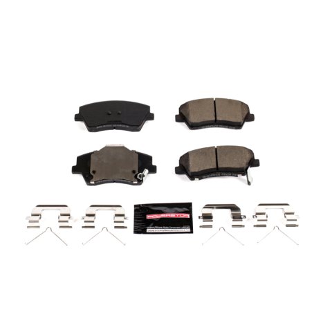 Power Stop 17-19 Hyundai Elantra Front Z23 Evolution Sport Brake Pads w/Hardware thumbnail 1
