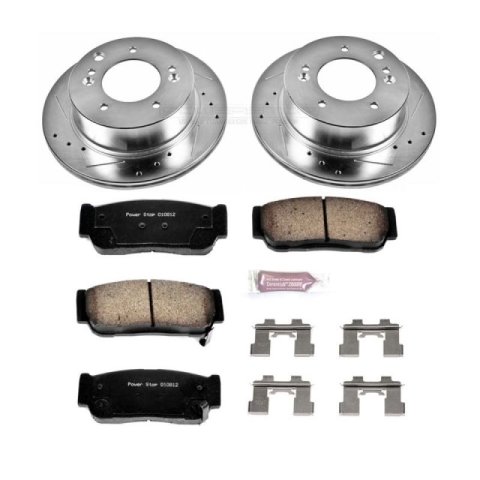 Power Stop 03-06 Kia Sorento Rear Z23 Evolution Sport Brake Kit thumbnail 1