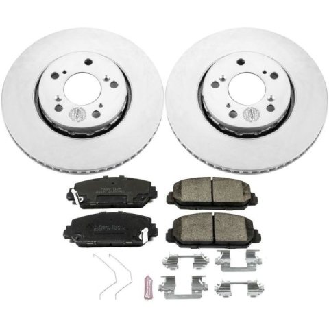 Power Stop 14-19 Acura RLX Front Z17 Evolution Geomet Coated Brake Kit thumbnail 1