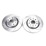 Power Stop 18-19 Jeep Wrangler Front Evolution Drilled & Slotted Rotors - Pair thumbnail 1