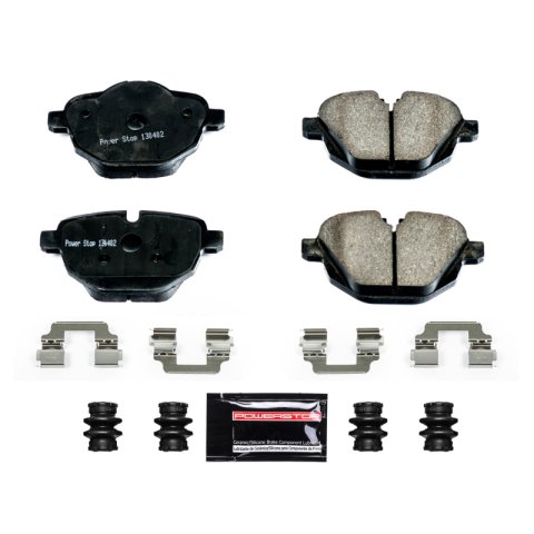 Power Stop 11-16 BMW 528i Rear Z23 Evolution Sport Brake Pads w/Hardware thumbnail 1