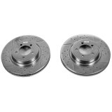 Power Stop 03-05 Lincoln Aviator Front Evolution Drilled & Slotted Rotors - Pair thumbnail 2