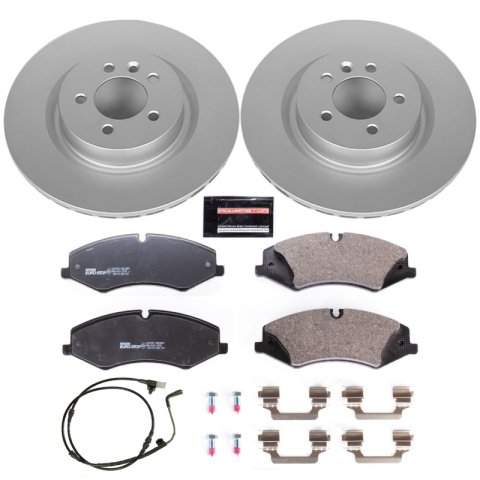 Power Stop 10-13 Land Rover Range Rover Sport Front Euro-Stop Brake Kit thumbnail 1