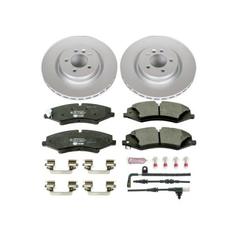 Power Stop 10-13 Land Rover Range Rover Sport Front Euro-Stop Brake Kit thumbnail 2
