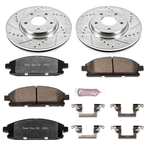 Power Stop 04-09 Nissan Quest Front Z36 Truck & Tow Brake Kit thumbnail 1