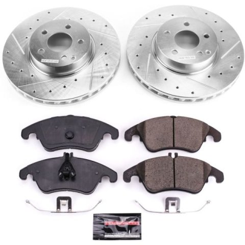 Power Stop 2014 Mercedes-Benz C300 Front Z23 Evolution Sport Brake Kit thumbnail 1
