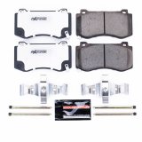 Power Stop 05-10 Chrysler 300 Front Z26 Extreme Street Brake Pads w/Hardware thumbnail 1