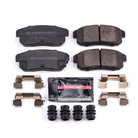 Power Stop 04-11 Mazda RX-8 Rear Z23 Evolution Sport Brake Pads w/Hardware thumbnail 1