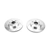 Power Stop 15-19 Chevrolet Colorado Front Evolution Drilled & Slotted Rotors - Pair thumbnail 1