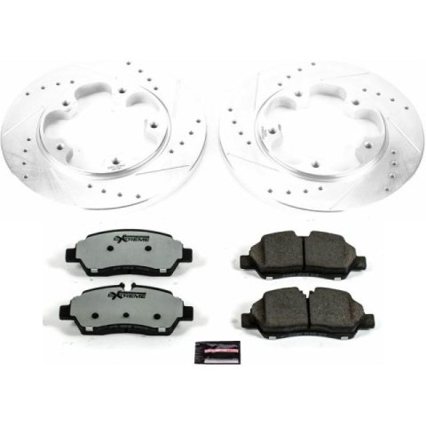 Power Stop 15-19 Ford Transit-150 Rear Z36 Truck & Tow Brake Kit thumbnail 2