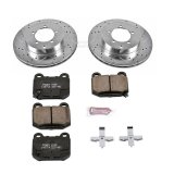 Power Stop 03-06 Mitsubishi Lancer Rear Z23 Evolution Sport Brake Kit thumbnail 1