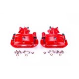 Power Stop 00-02 Toyota MR2 Spyder Rear Red Calipers w/Brackets - Pair thumbnail 2