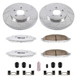 Power Stop 03-11 Ford Crown Victoria Front Z26 Street Warrior Brake Kit thumbnail 1
