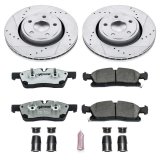 Power Stop 11-19 Dodge Durango Front Z26 Street Warrior Brake Kit thumbnail 1