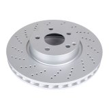 Power Stop 2014 Mercedes-Benz C300 Front Evolution High Carbon Geomet Coated Rotor thumbnail 1