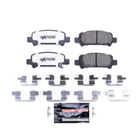 Power Stop 03-06 Subaru Baja Rear Z26 Extreme Street Brake Pads w/Hardware thumbnail 1