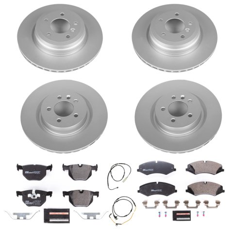 Power Stop 13-15 BMW X1 Rear Euro-Stop Brake Kit