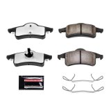 Power Stop 99-04 Jeep Grand Cherokee Rear Z36 Truck & Tow Brake Pads w/Hardware thumbnail 1