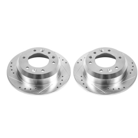 Power Stop 07-08 Hyundai Entourage Rear Evolution Drilled & Slotted Rotors - Pair thumbnail 2