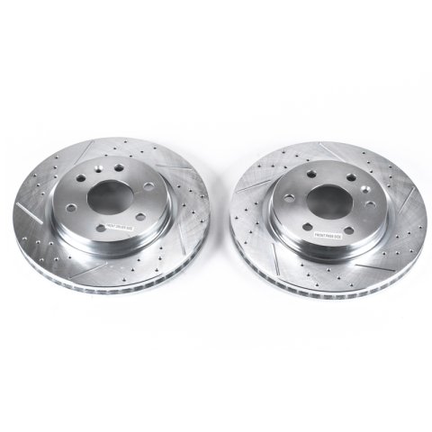 Power Stop 08-17 Buick Enclave Front Evolution Drilled & Slotted Rotors - Pair thumbnail 1