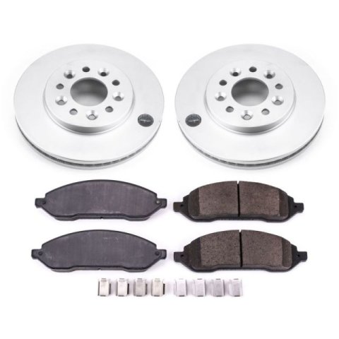 Power Stop 04-07 Ford Freestar Front Z17 Evolution Geomet Coated Brake Kit thumbnail 3