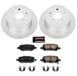 Power Stop 09-16 Toyota Venza Rear Z17 Evolution Geomet Coated Brake Kit thumbnail 1