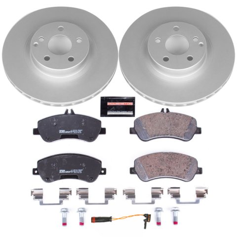Power Stop 13-15 Mercedes-Benz GLK250 Front Euro-Stop Brake Kit thumbnail 1
