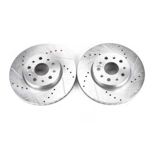 Power Stop 16-19 Cadillac CT6 Front Evolution Drilled & Slotted Rotors - Pair thumbnail 1